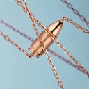Akillis White Gold Bang Bang Necklace PBB0017-NS #2