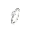 Akillis White Gold Capture Light Diamond Engagement Ring