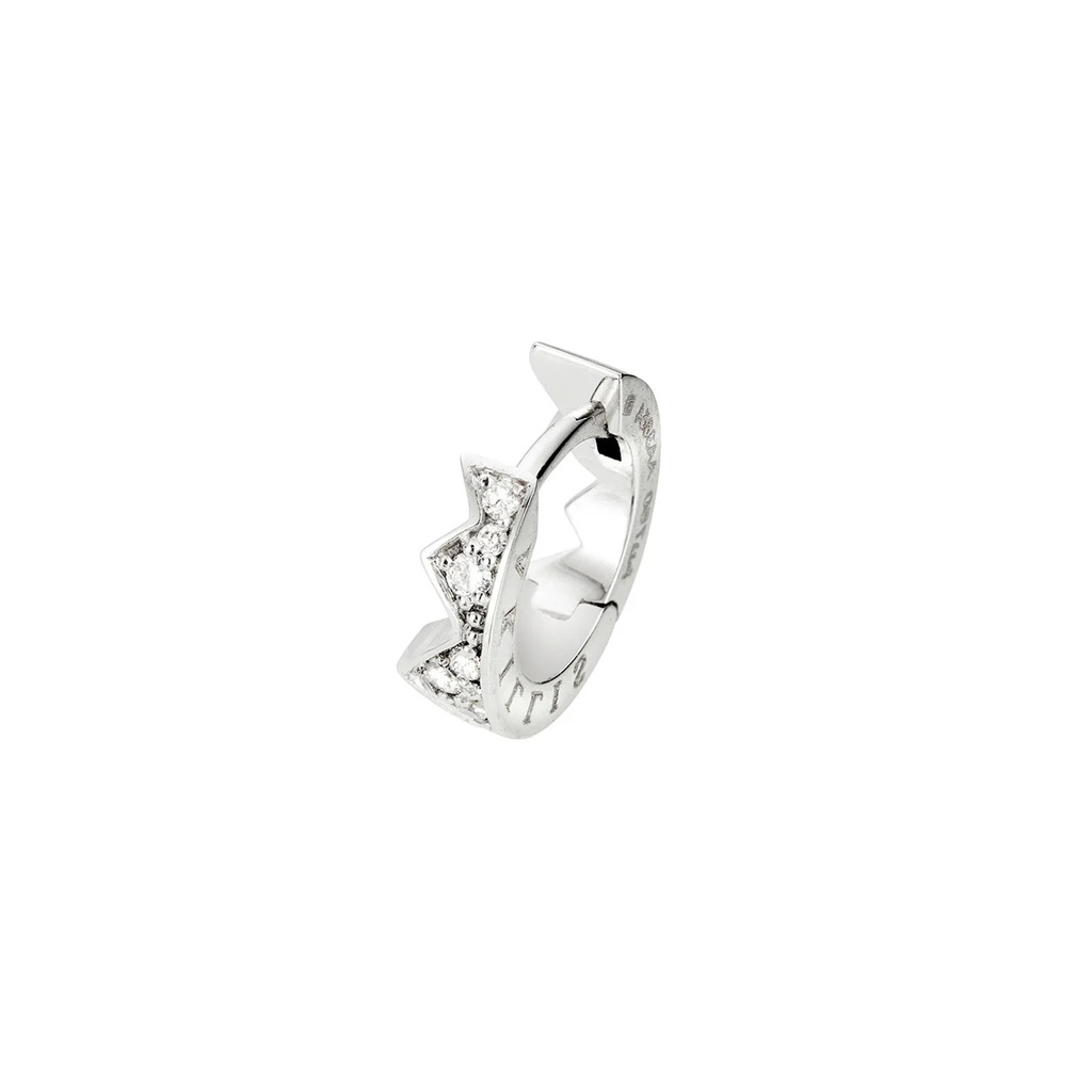 Akillis White Gold Capture Light Diamond Right Earring ECA0013-NS