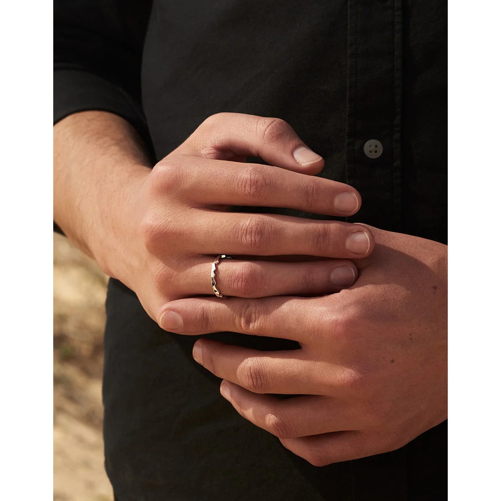 Akillis White Gold Capture Light Ring #2