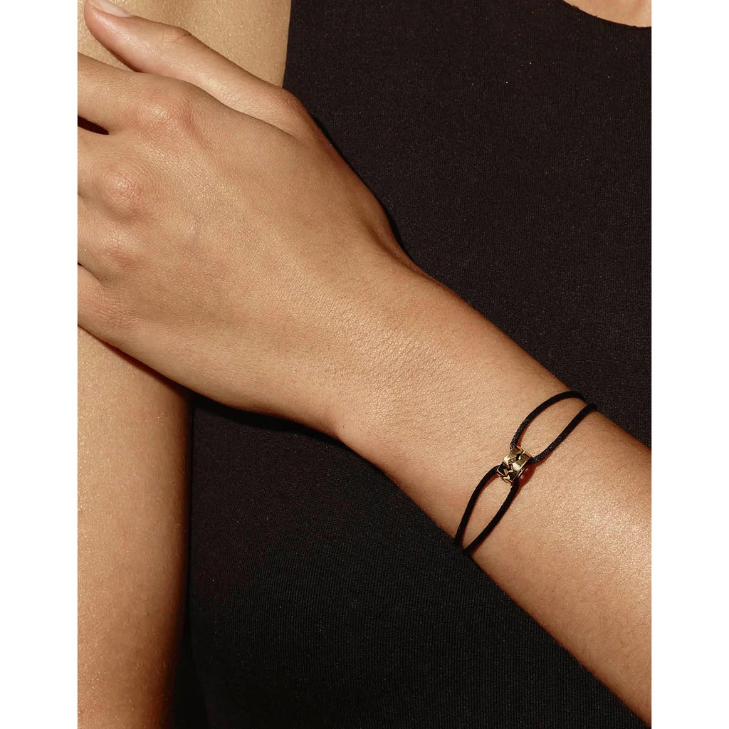Akillis White Gold Capture Me Cord Bracelet BCA0030 #2