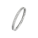 Akillis White Gold Capture Me Diamond Bangle Bracelet