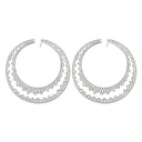 Akillis White Gold Capture Me Diamond Earrings ECA0006-NS