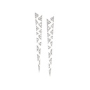 Akillis White Gold Capture Me Diamond Earrings ECA0004-NS