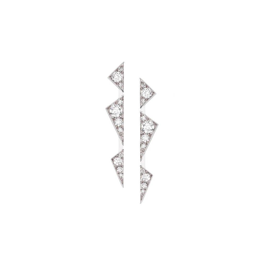 Akillis White Gold Capture Me Diamond Earrings ECA0003-NS
