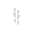 Akillis White Gold Capture Me Diamond Earrings ECA0003-NS
