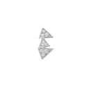 Akillis White Gold Capture Me Diamonds Earring ECA0036-NS