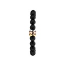 Akillis White Gold Capture Trilogy Beads Bracelet