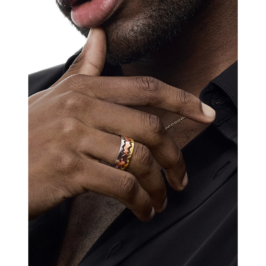 Akillis White Gold Capture Trilogy Ring #2