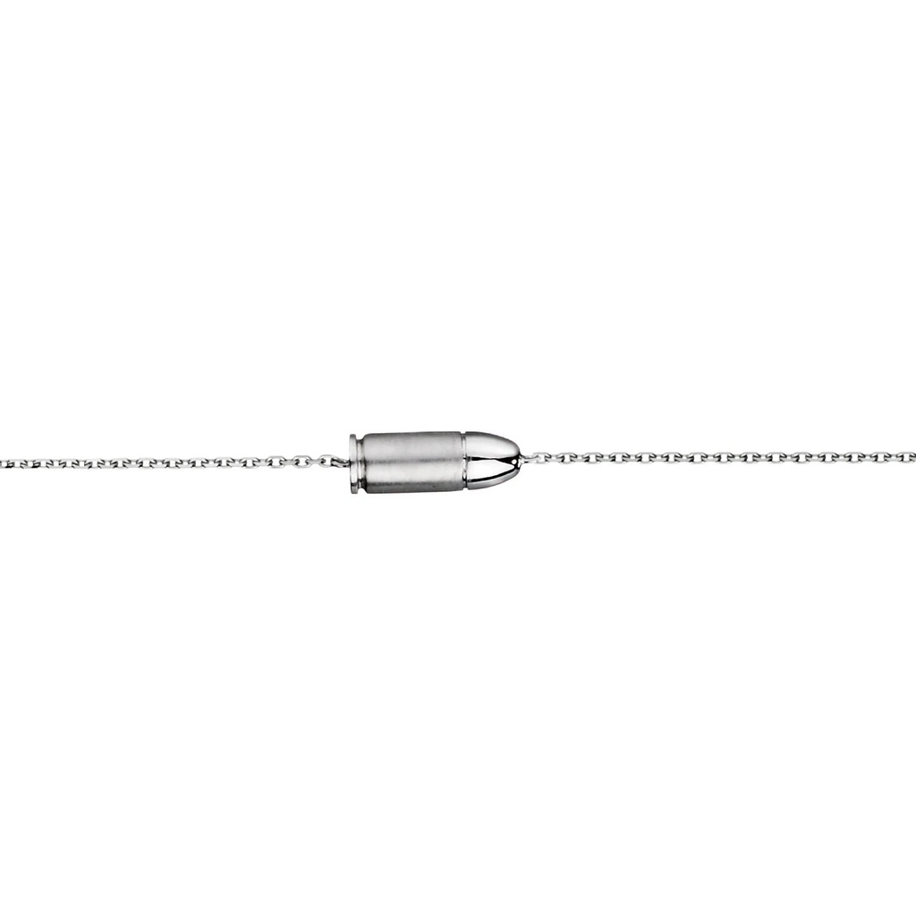 Akillis White Gold Mini Bang Bang Chain Bracelet BMB0001