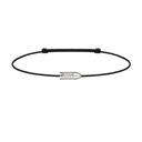 Akillis White Gold Mini Bang Bang Diamond Cord Bracelet BMB0010