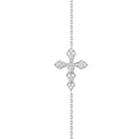 Akillis White Gold Python Diamond Chain Bracelet BPY0007-NS