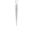 Akillis White Gold Python Diamond Necklace PPY0009-NS