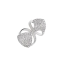 Akillis White Gold Python Diamond Ring