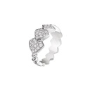 Akillis White Gold Python Diamond Ring