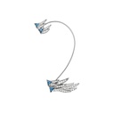 Akillis White Gold Spread Your Wings Topaze Diamond Earring ECR0008-NS