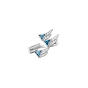 Akillis White Gold Spread Your Wings Topaze Diamond Ring