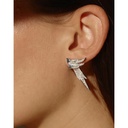 Akillis White Gold Spread Your Wings Tsavorite Diamond Earring ECR0009-NS #2