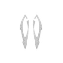 Akillis White Gold Tattoo Diamond Earrings ETA0001-NS
