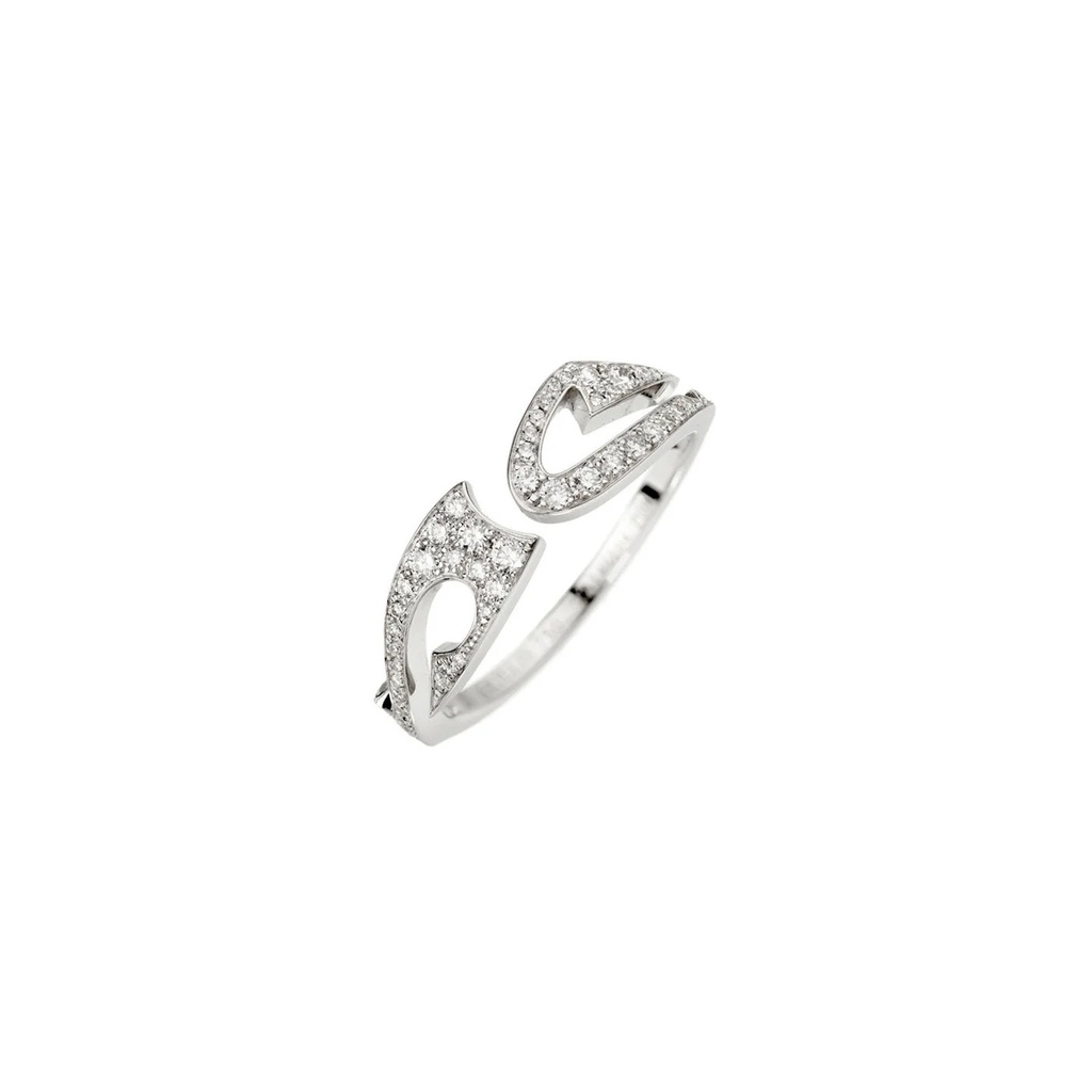 Akillis White Gold Tattoo Diamond Ring