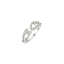 Akillis White Gold Tattoo Diamond Ring