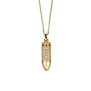Akillis Yellow Gold Bang Bang Diamond Necklace PBB0021-NS