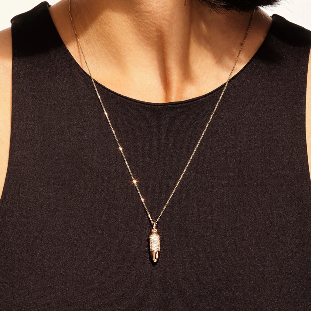 Akillis Yellow Gold Bang Bang Diamond Necklace PBB0021-NS #2