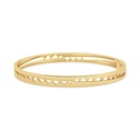 Akillis Yellow Gold Capture Me Bangle Bracelet