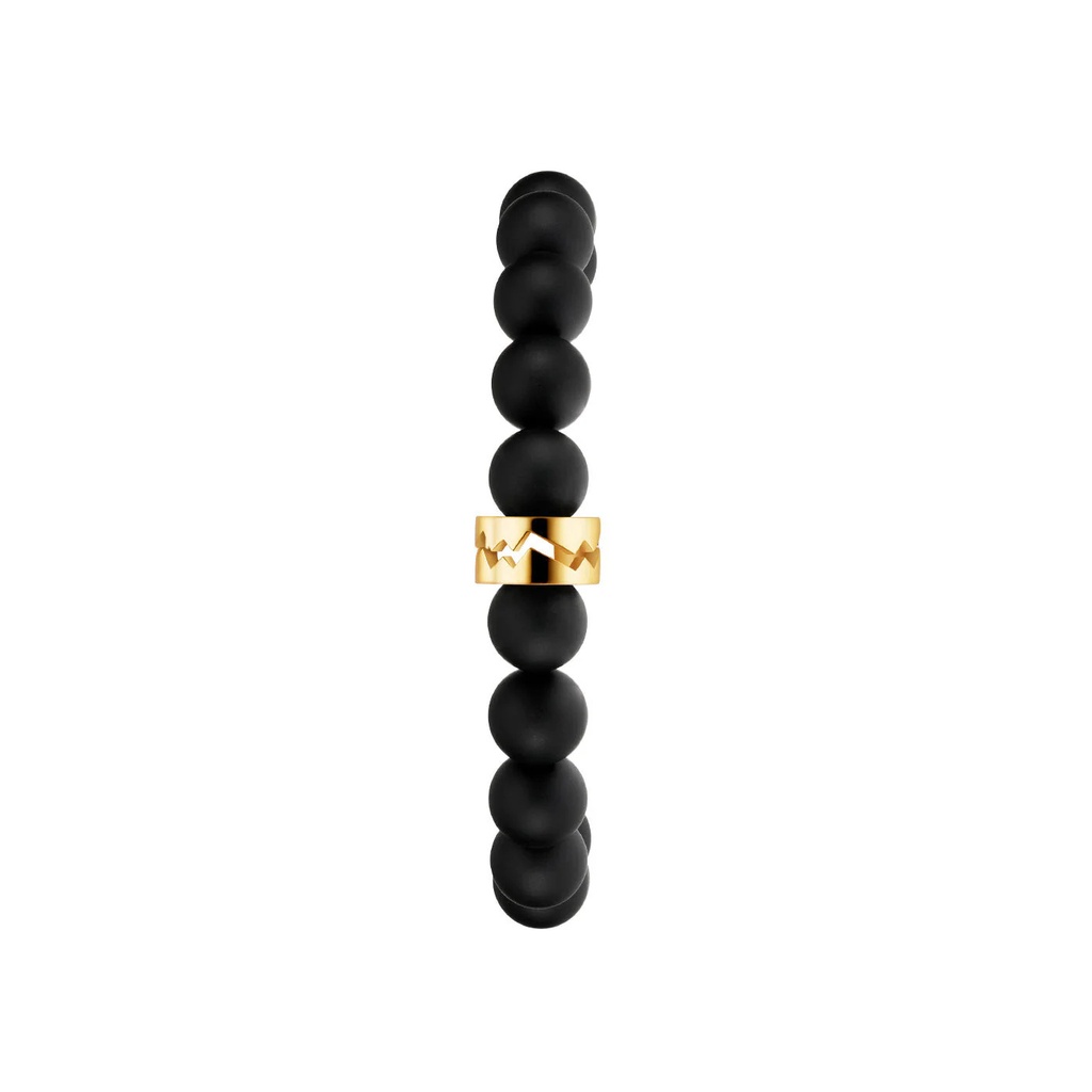 Akillis Yellow Gold Capture Me Beads Bracelet For Men