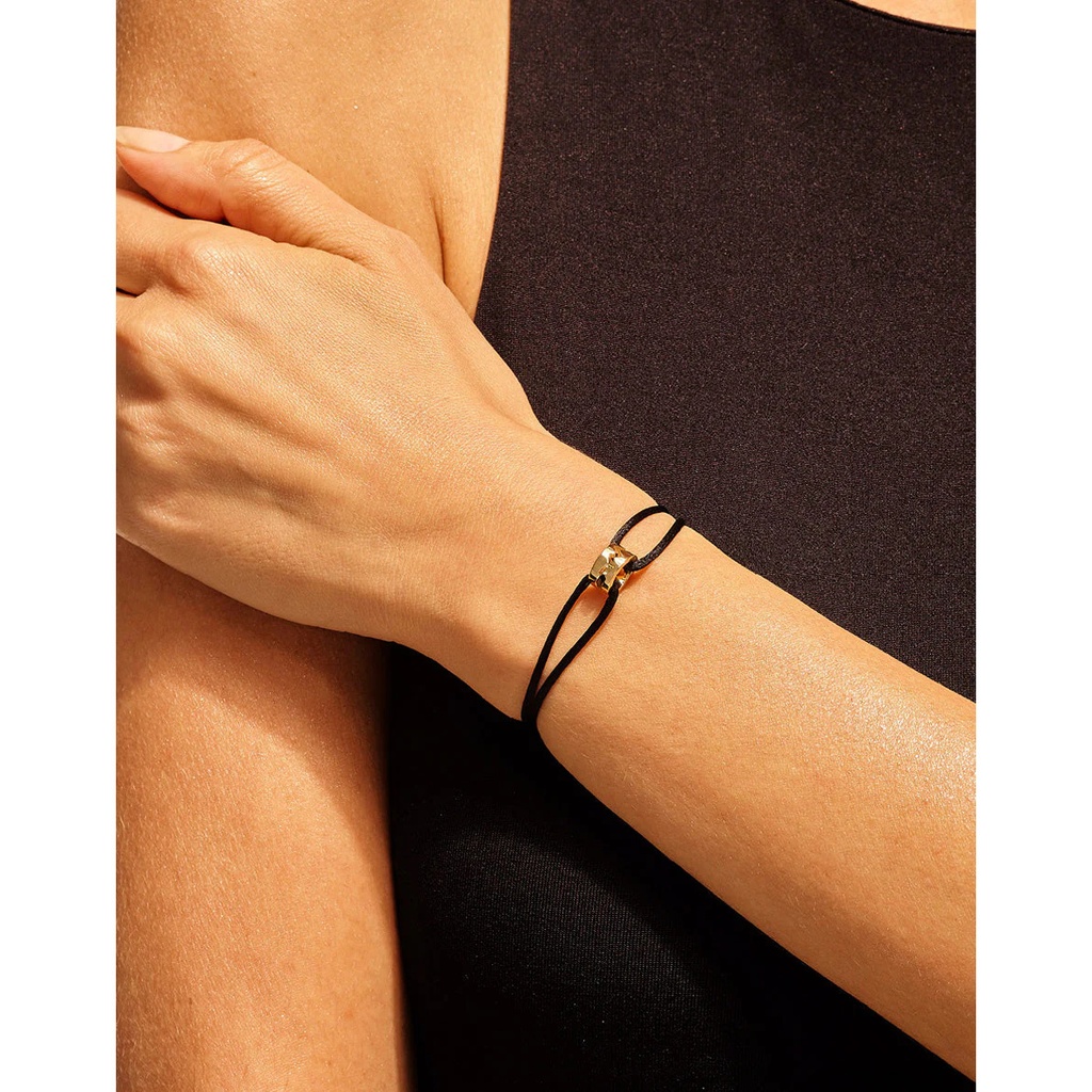 Akillis Yellow Gold Capture Me Cord Bracelet BCA0028-NS-15cm #2