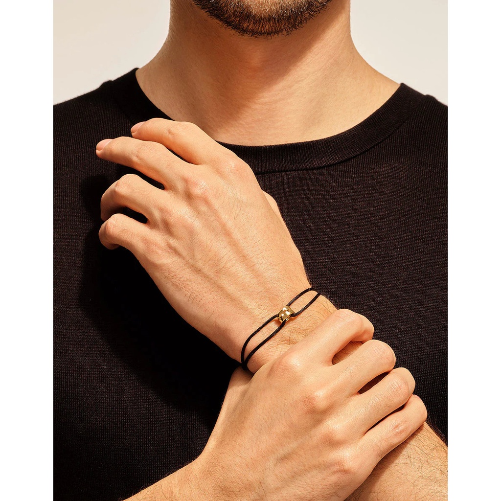 Akillis Yellow Gold Capture Me Cord Bracelet BCA0028-NS-15cm #3