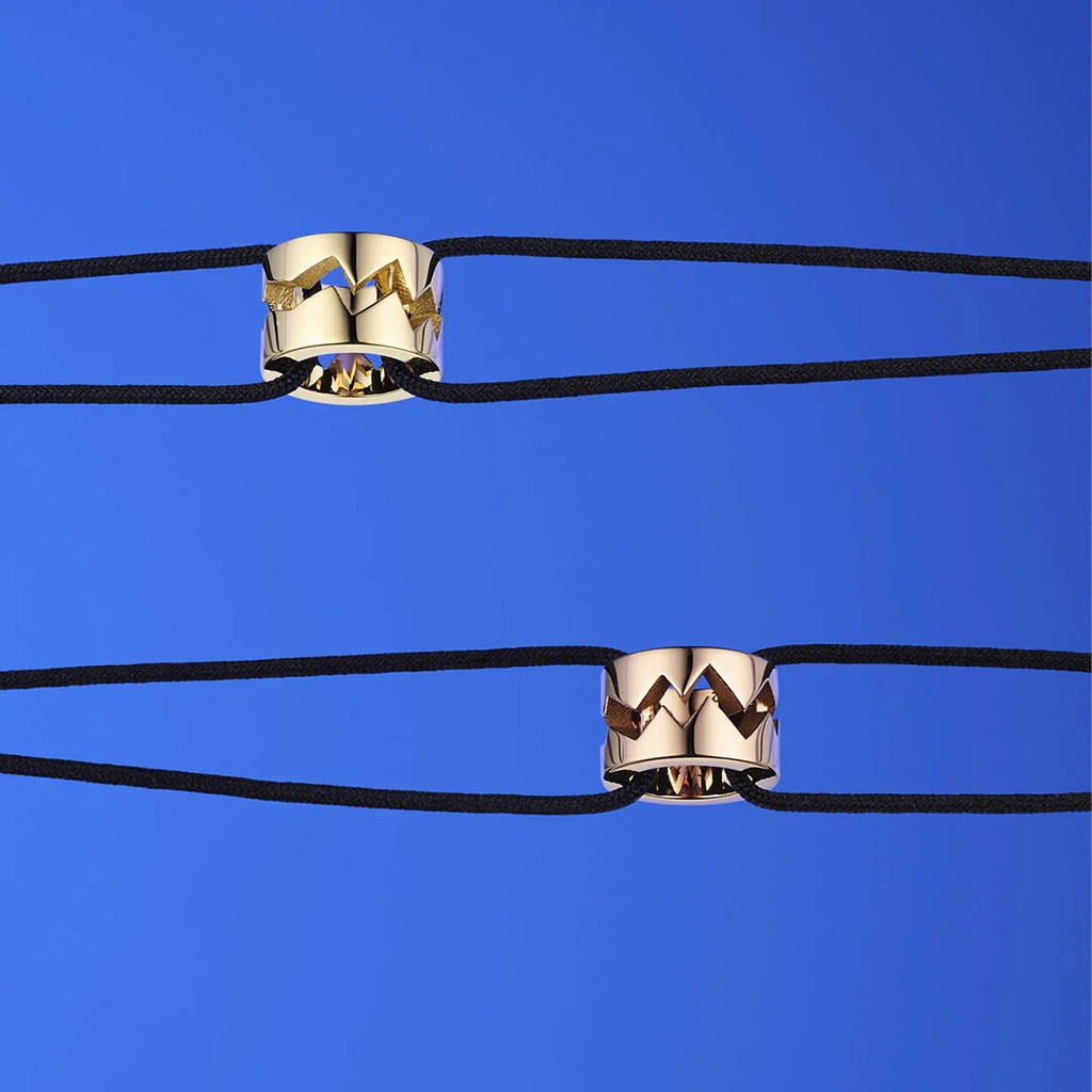 Akillis Yellow Gold Capture Me Cord Bracelet S BCA0052-NS #2