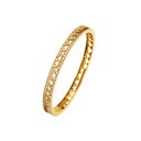 Akillis Yellow Gold Capture Me Diamond Bangle Bracelet
