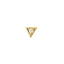 Akillis Yellow Gold Capture Me Diamond Earring ECA0026-NS