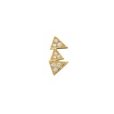 Akillis Yellow Gold Capture Me Diamonds Earring ECA0038-NS