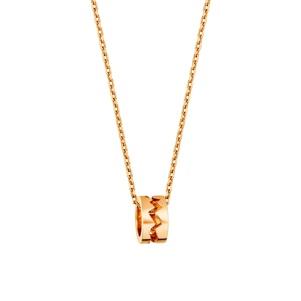 Akillis Yellow Gold Capture Me Necklace PCA0004-NS