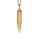 Akillis Yellow Gold Fatal Attraction Diamond Necklace PFA0027-NS