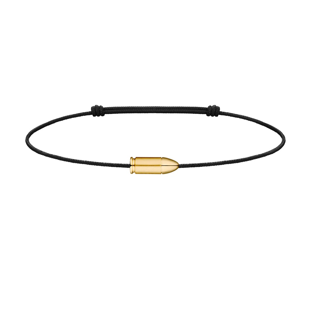 Akillis Yellow Gold Mini Bang Bang Cord Bracelet BMB0008