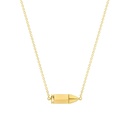 Akillis Yellow Gold Mini Bang Bang Necklace PMB0017-NS