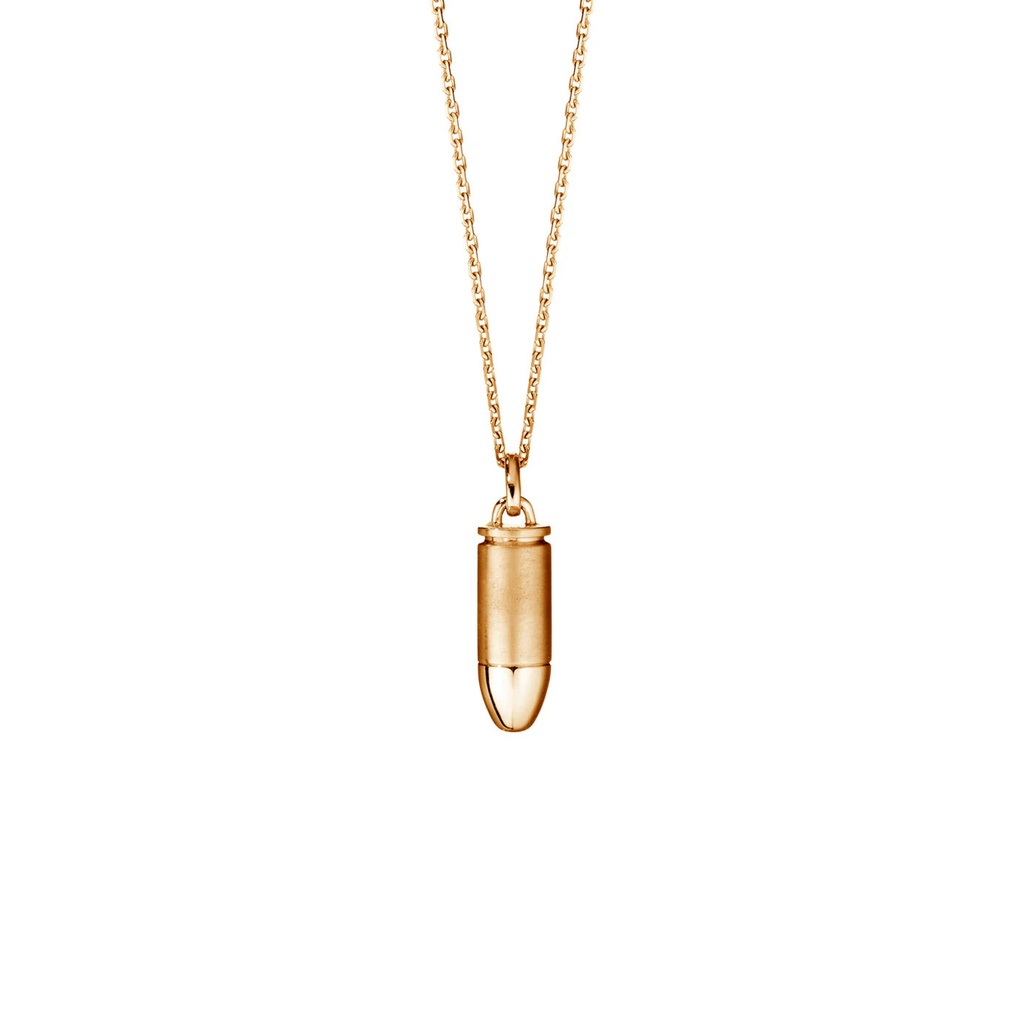 Akillis Yellow Gold Mini Bang Bang Necklace PMB0010-NS
