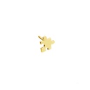 Akillis Yellow Gold Mini Puzzle Earring EMP0010-NS
