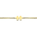 Akillis Yellow Gold Puzzle Chain Bracelet BPZ0031-NS