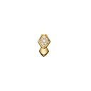 Akillis Yellow Gold Python Diamonds Earring EPY0024-NS