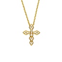 Akillis Yellow Gold Python Diamonds S Necklace PPY0025-NS