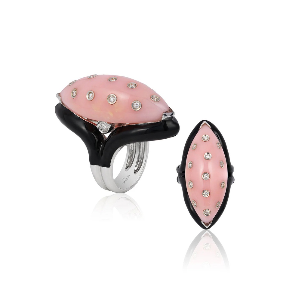 Andreoli Carmella Pink Lady Ring R3164