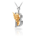 Pendant My Angel B with Diamonds 0059.3 #1