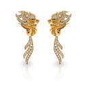 Carrera y Carrera Earrings New Shanghai Maxi Pave 0123.1