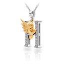 Pendant My Angel H with Diamonds 0065.3 #1