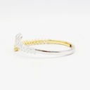 Frost Fratelli Fancy Yellow & White Diamond Bangle FB-1419 #3