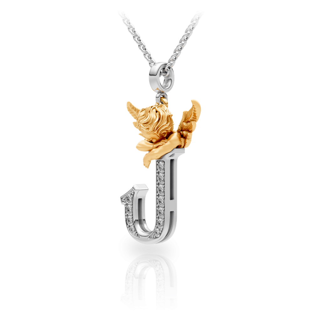 Pendant My Angel J with Diamonds 0067.3 #1